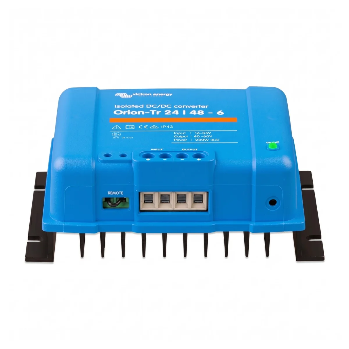 Convertidor DC/DC orion-tr 24V a 48V 6A aislado IP43