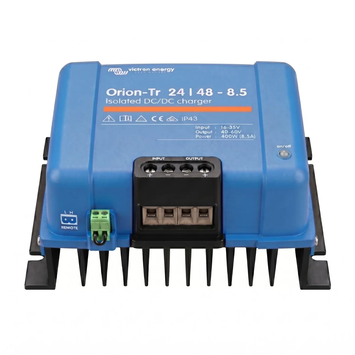 Convertidor DC/DC orion-tr 24V a 48V 8.5A aislado IP43