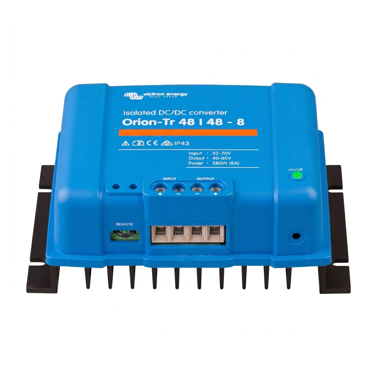 Convertidor DC/DC orion-tr 48V a 48V 8A aislado IP43