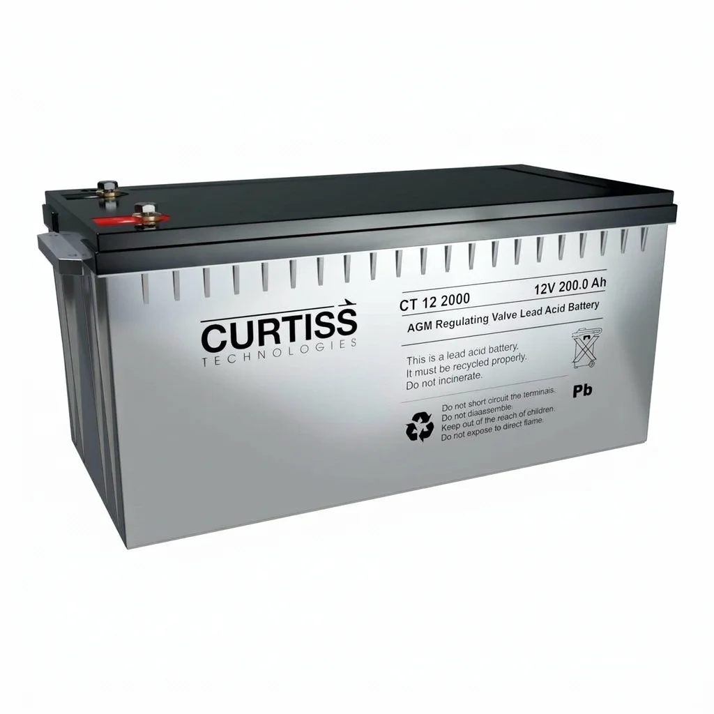 Batería de AGM 200Ah 12V Curtiss