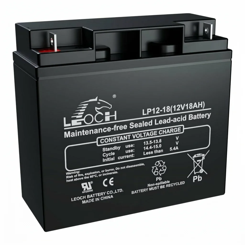Batería AGM 18Ah 12V - LEOCH