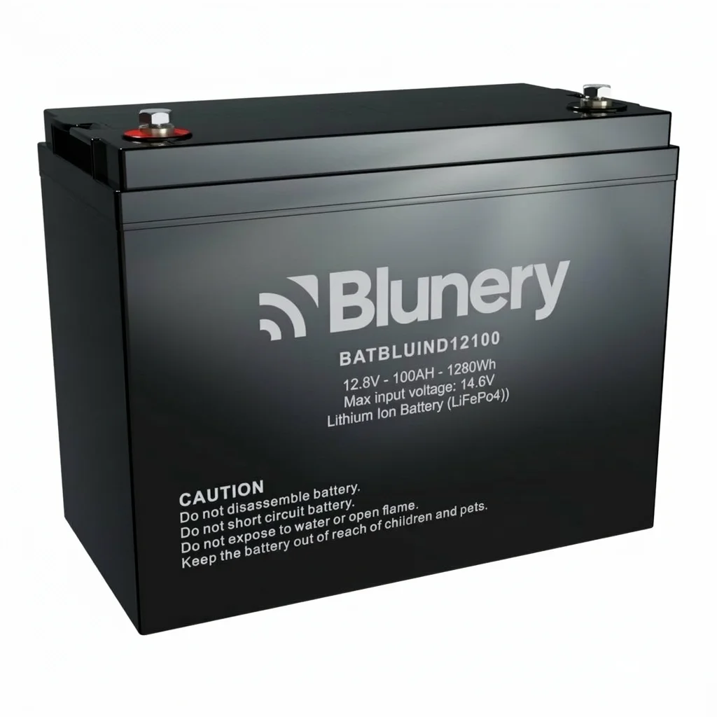 Batería de litio 100Ah 12V-STD LFP BLUNERY