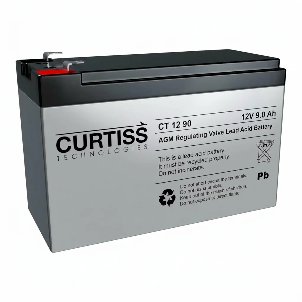 Batería de AGM 9Ah 12V Curtiss
