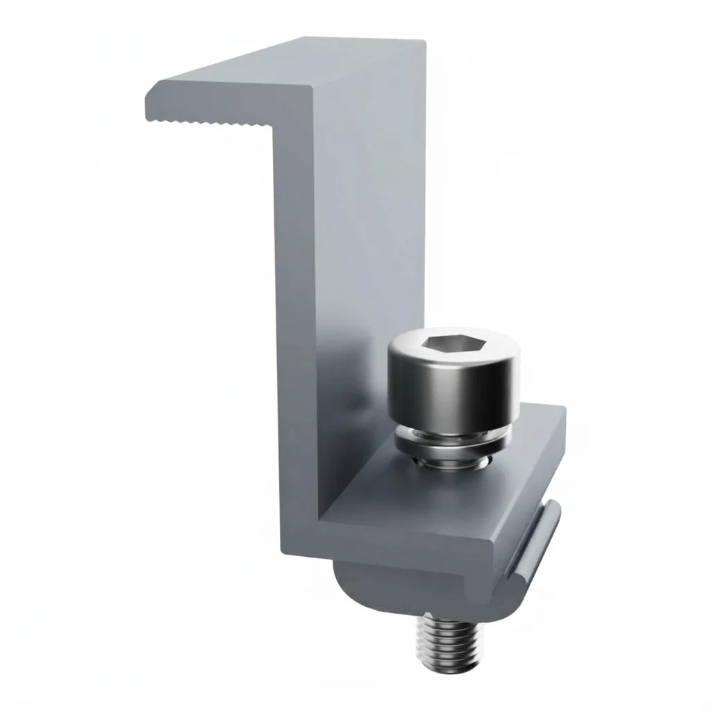Conector ENDCLAMP en alumino 40 mm. UISOLAR