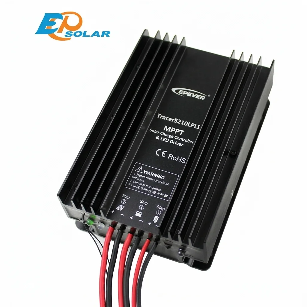 Regulador de Carga- Driver 5210LPLI MPPT 12/24 20A EPSolar