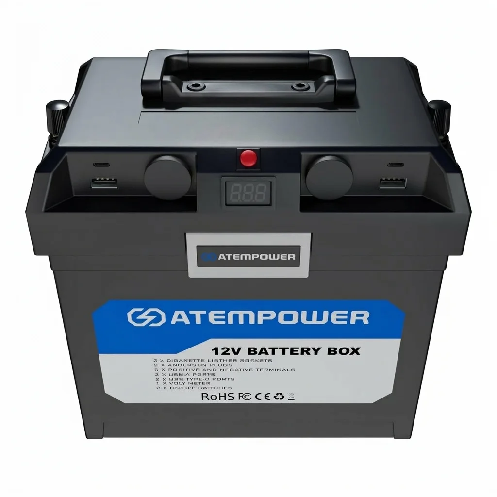 Caja bateria 20A sin inversor AP12BB-S