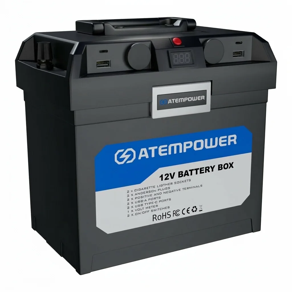 Caja bateria 20A sin inversor AP12BB-S