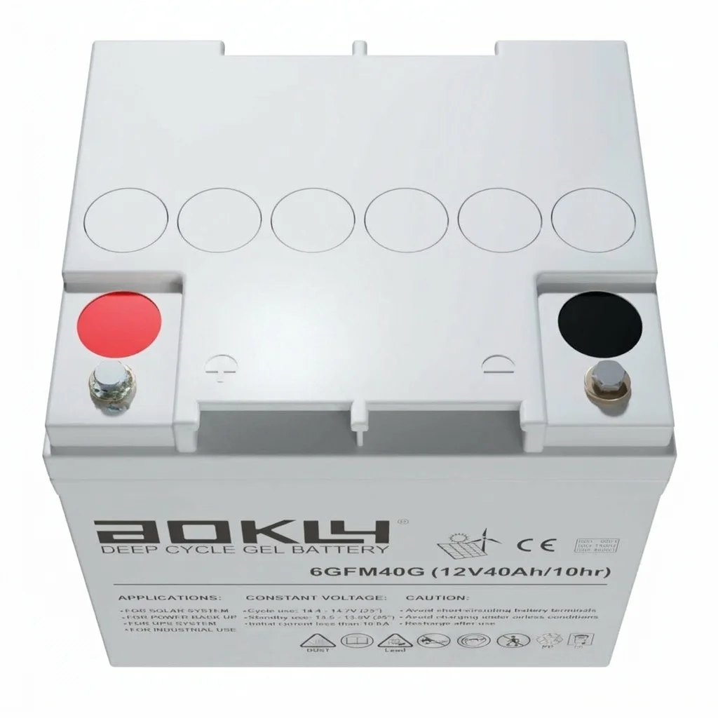 Batería de GEL 40Ah 12V Aokly