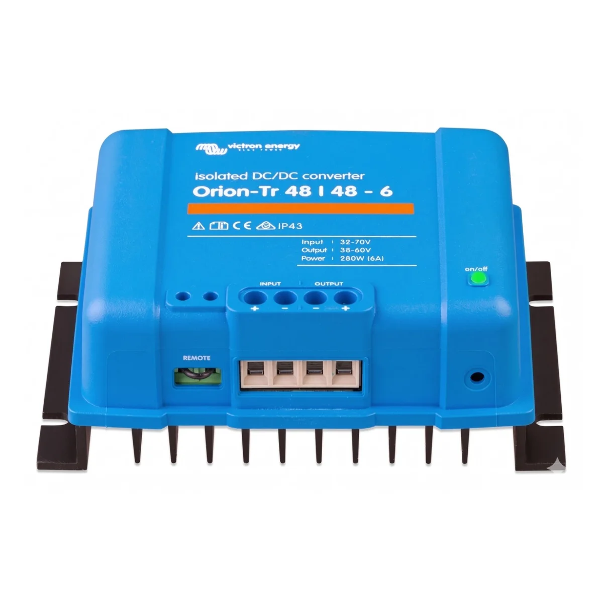 Convertidor DC/DC orion-tr 48V a 48V 6A aislado IP43