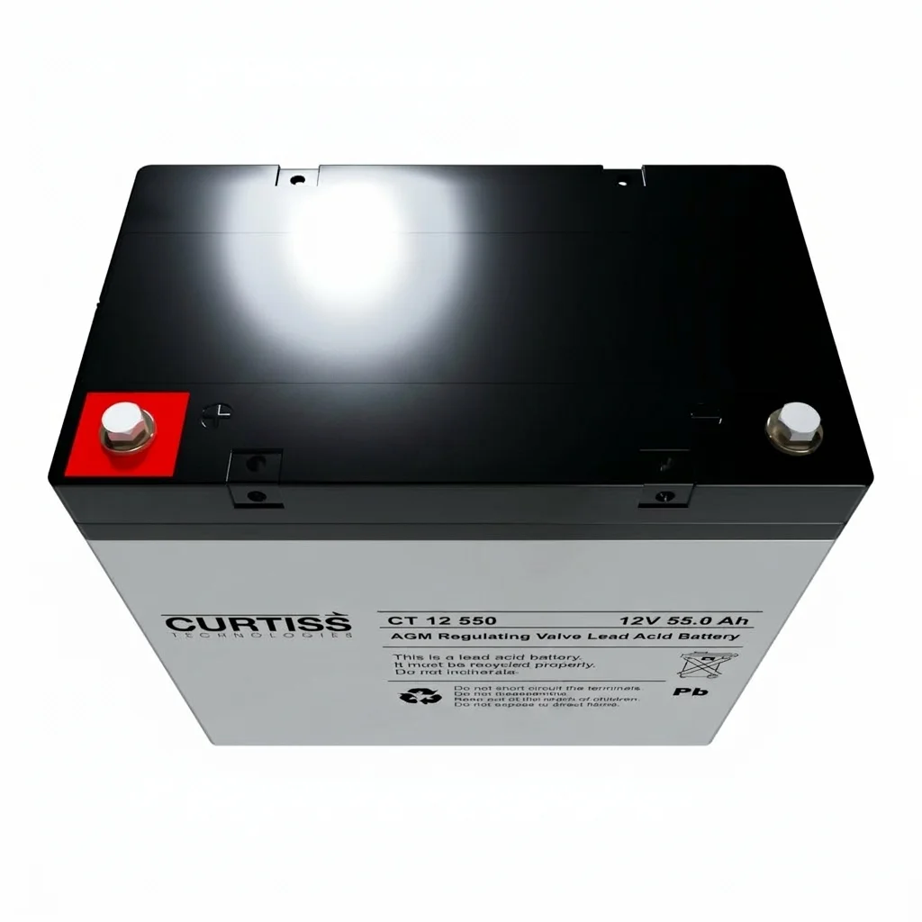 Batería de AGM 55Ah 12V Curtiss