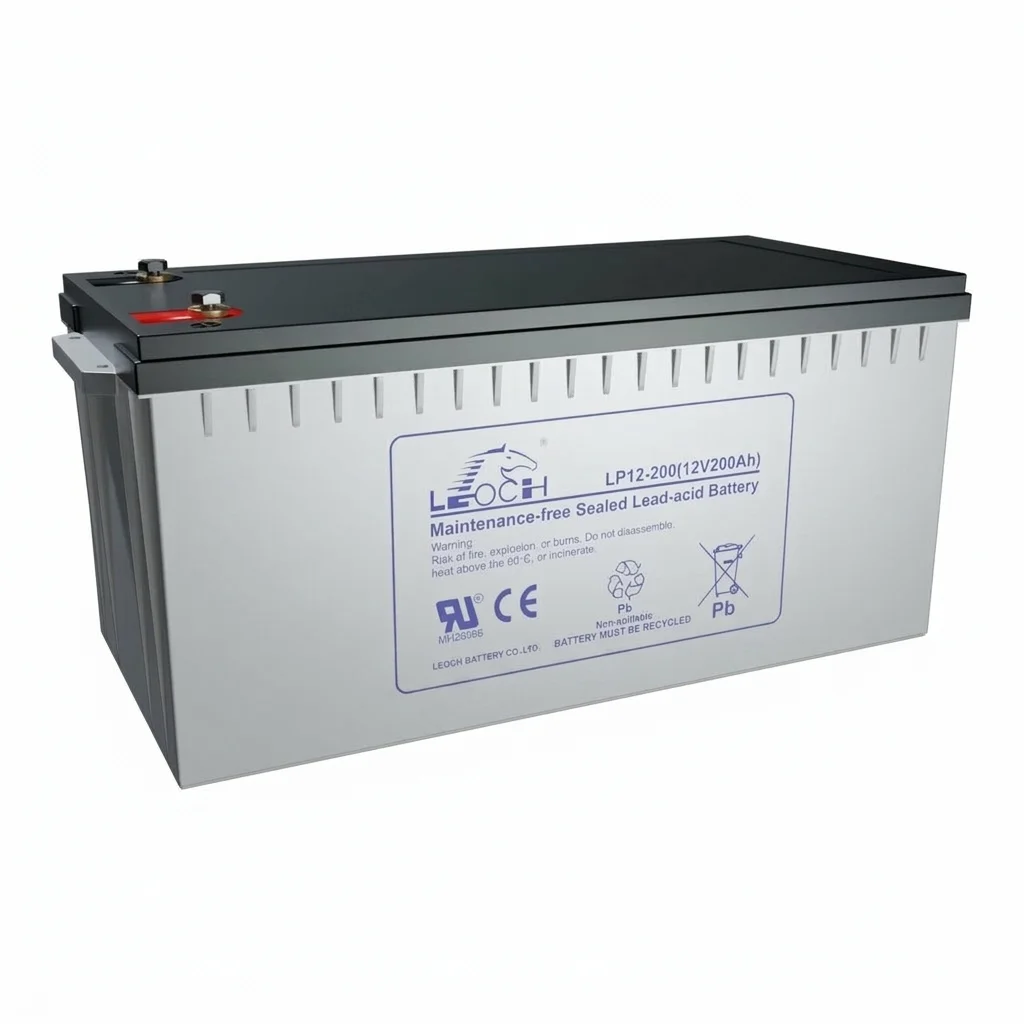 Batería AGM 200Ah 12V - LEOCH