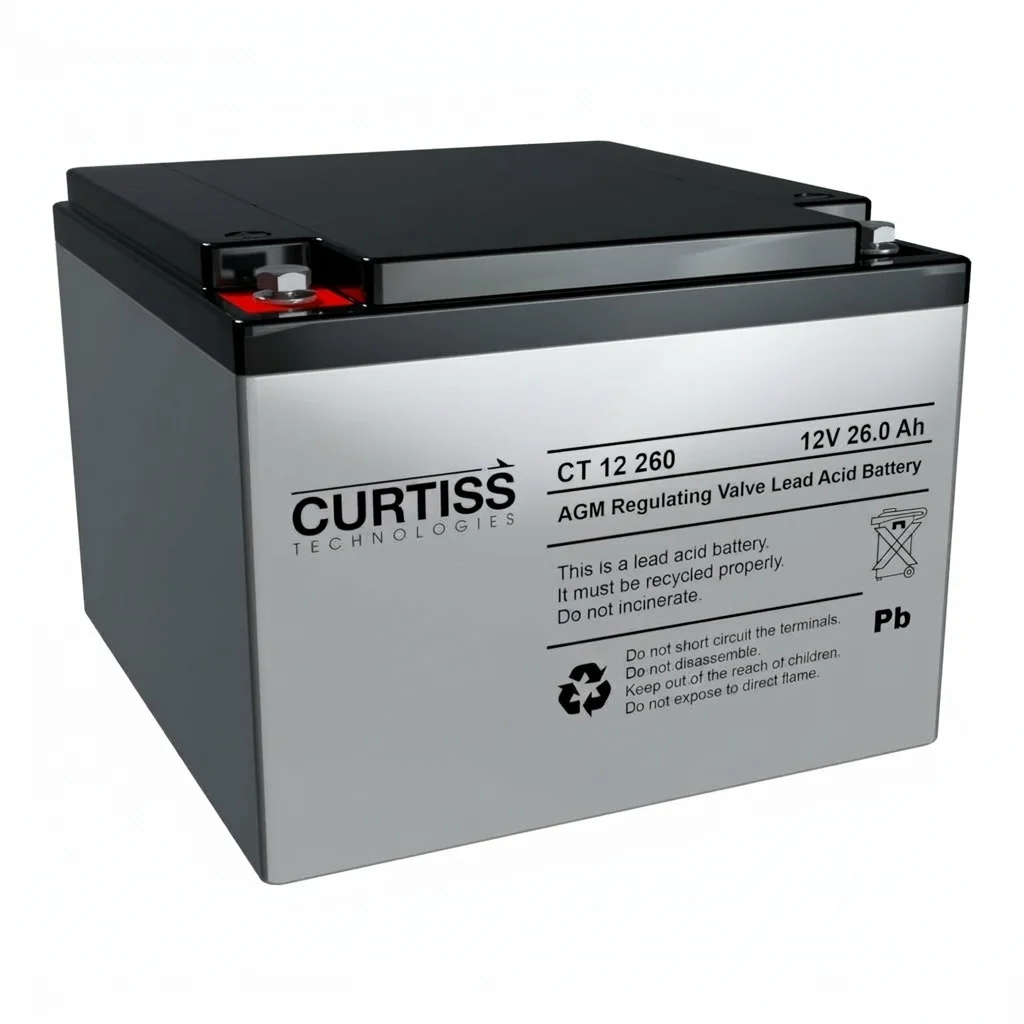 Batería de AGM 26Ah 12V Curtiss