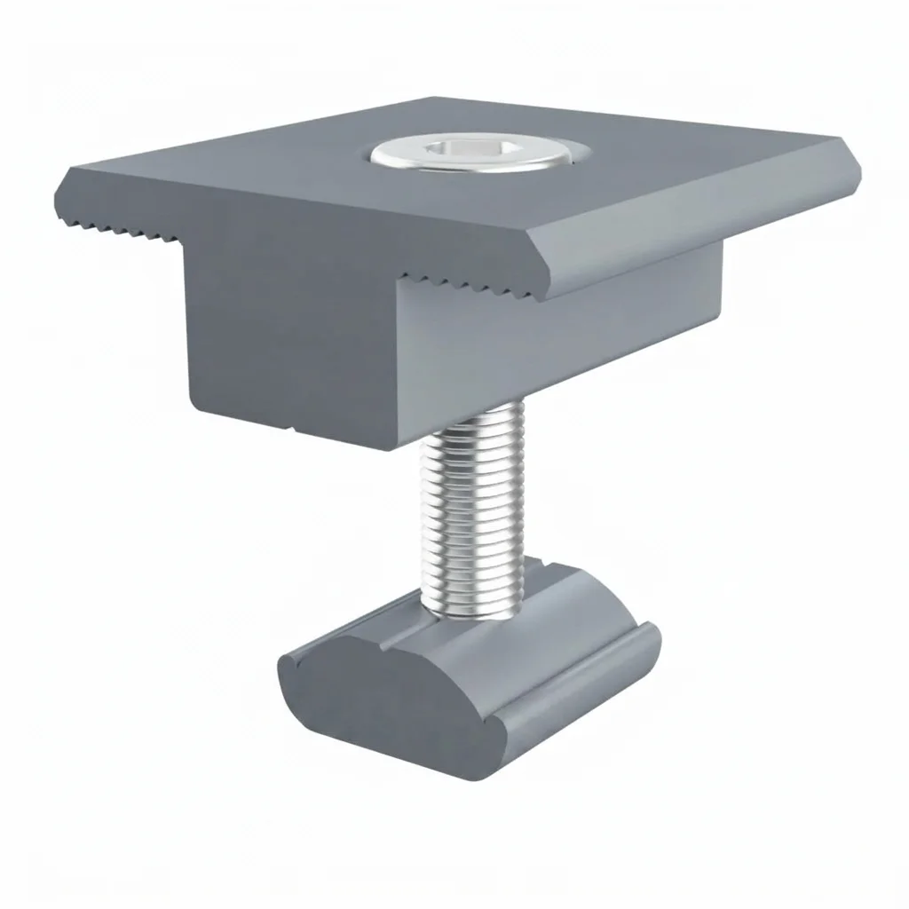Conector MIDCLAMP en alumino 30mm UISOLAR