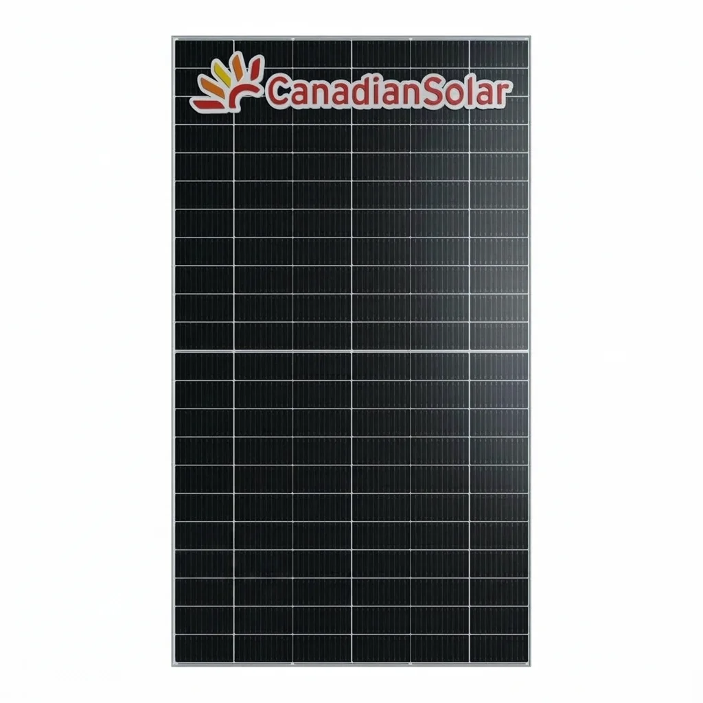Panel Solar 595W monocristalino Canadian