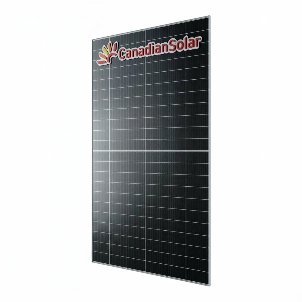 Panel Solar 595W monocristalino Canadian
