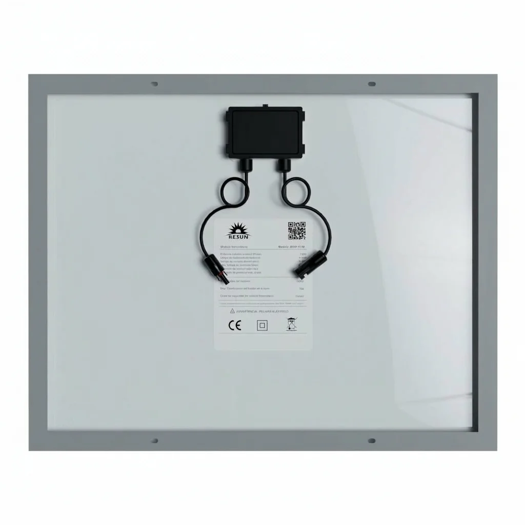 Panel Solar 50 watts monocristalino RESUN