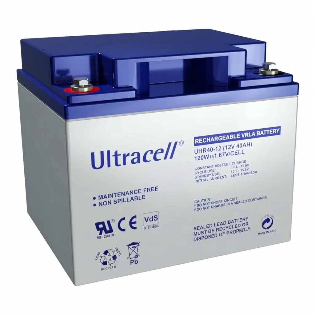 Batería de AGM 12 voltios 40Ah UltraCell UPS
