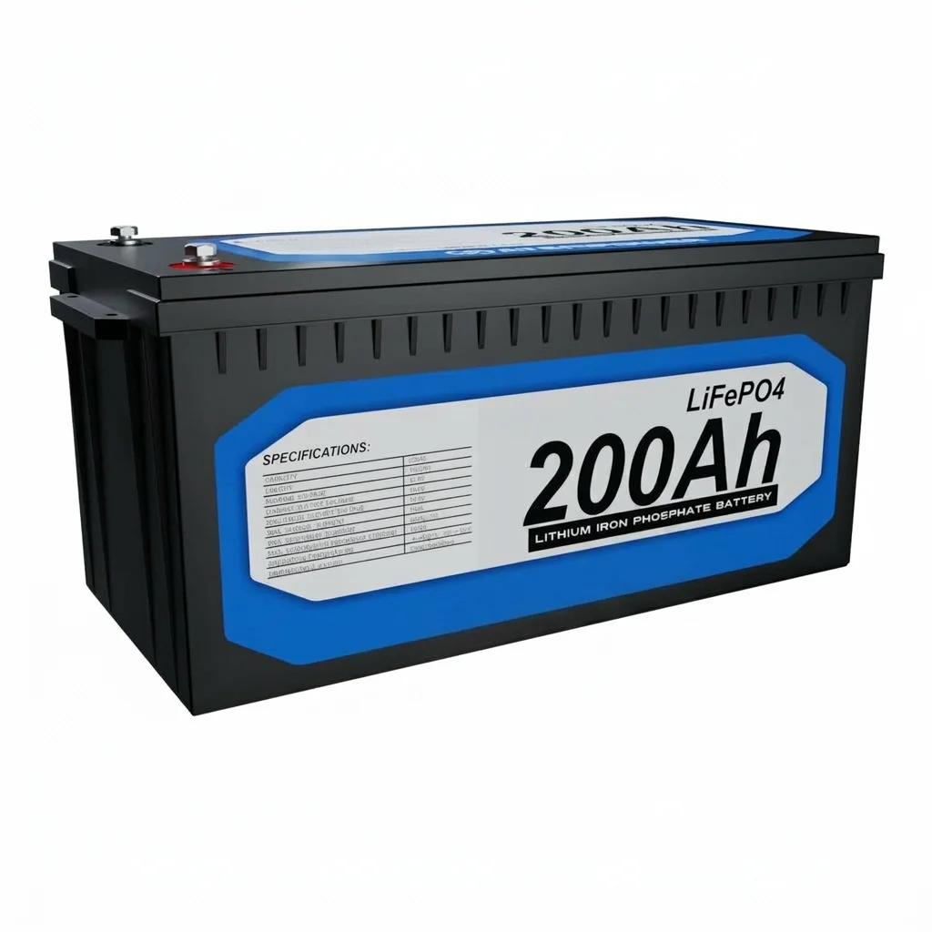 Batería de litio 200Ah 12.8V LiFePO4 ATEM POWER