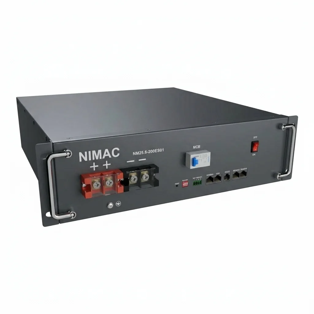 Batería de litio 24V 200AH 5,12kWh NIMAC