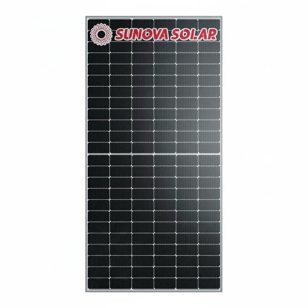 Panel Solar 550 Watts Sunova Solar Mono Perc, Half Cells
