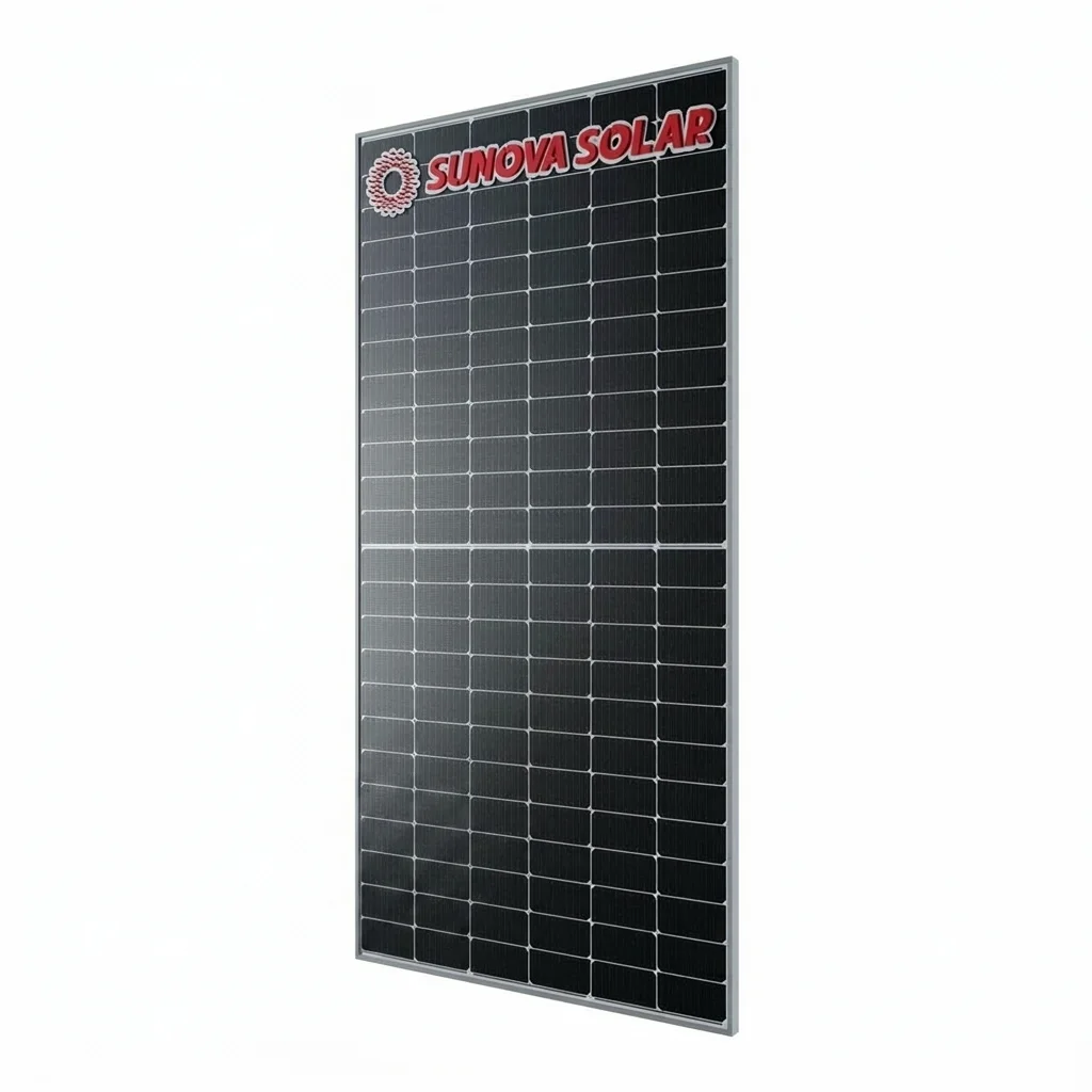 Panel Solar 550 Watts Sunova Solar Mono Perc, Half Cells