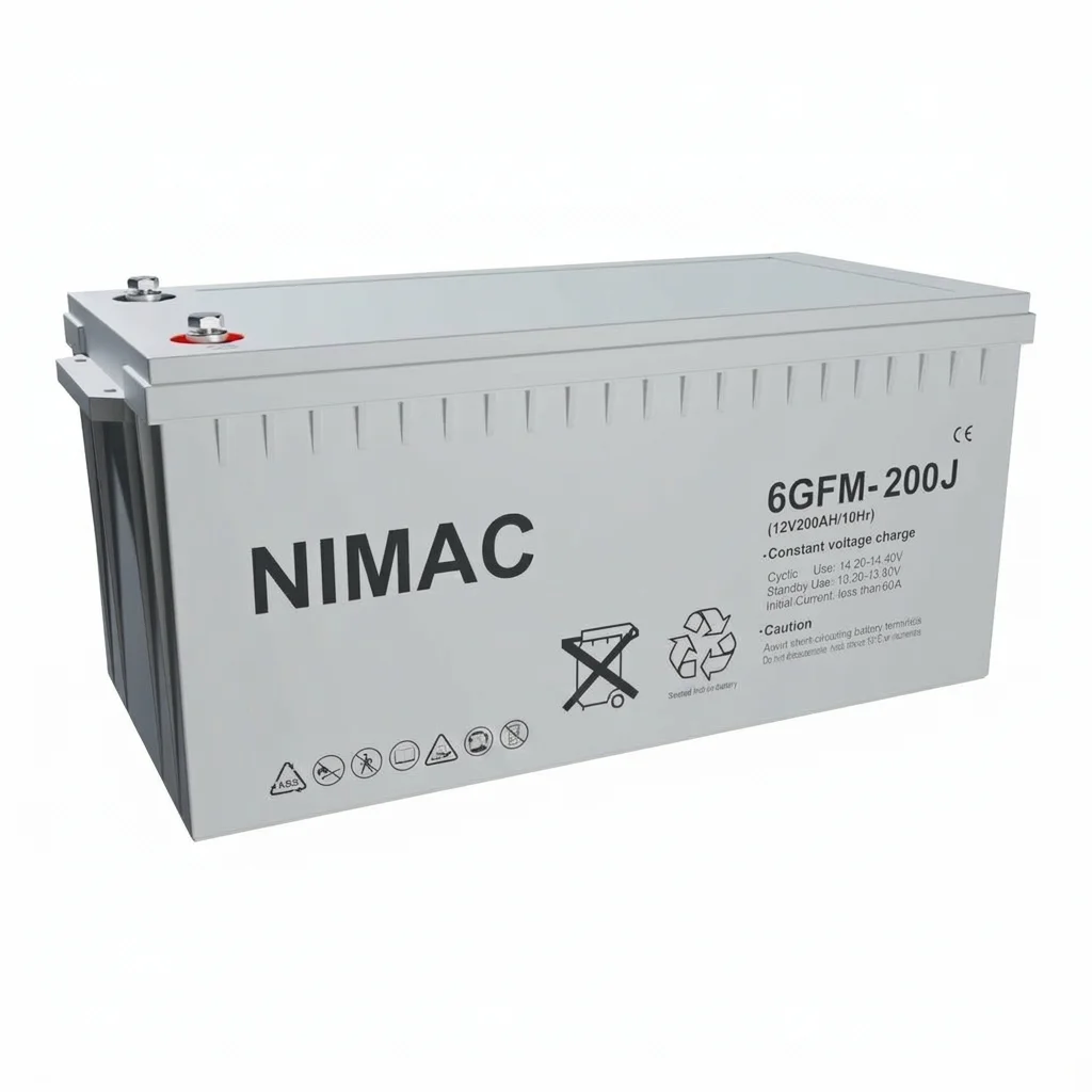 Batería de GEL 200Ah 12V NIMAC