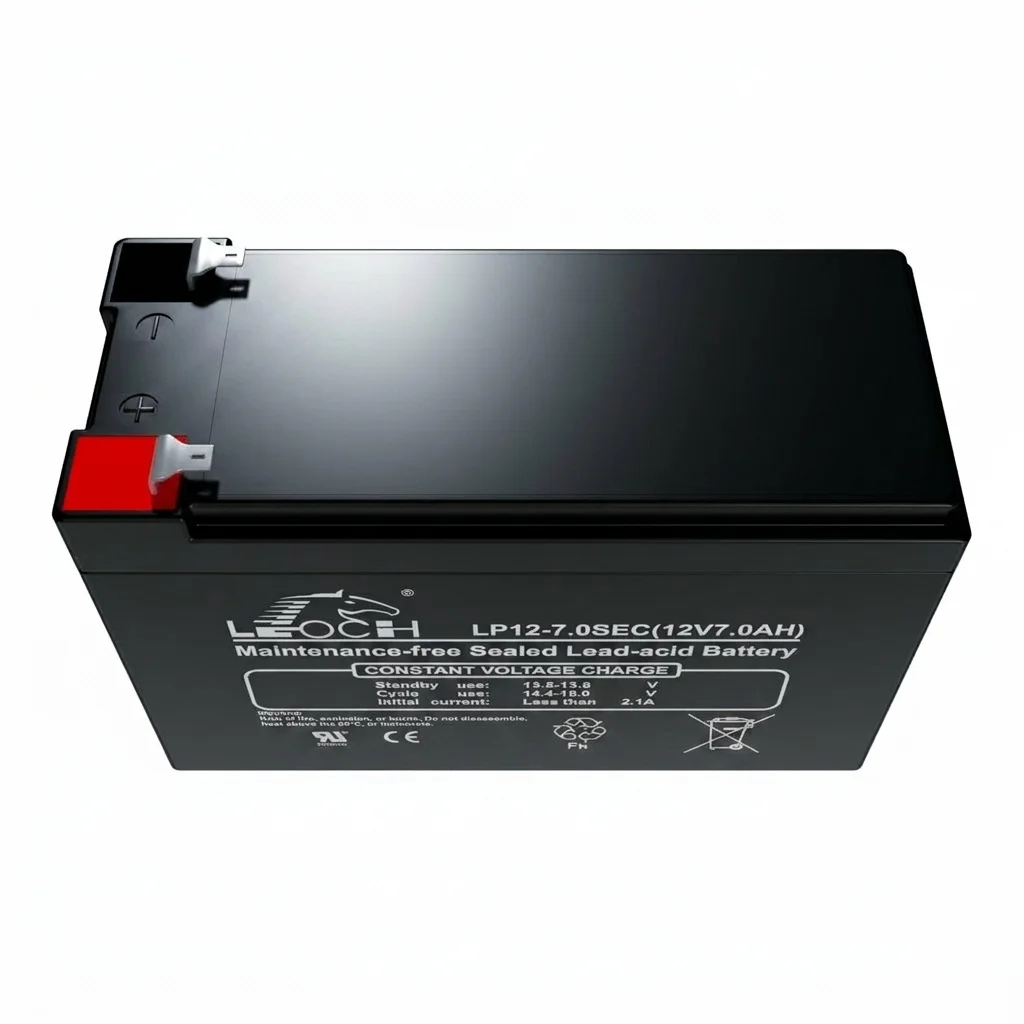 Batería AGM 7Ah 12V - LEOCH
