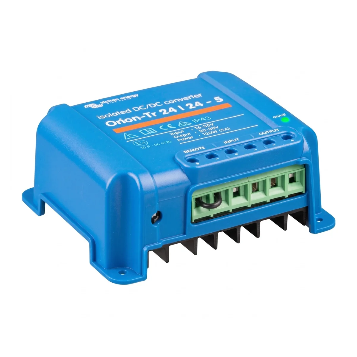 Convertidor DC/DC orion-tr 24V a 24V 5A aislado IP43