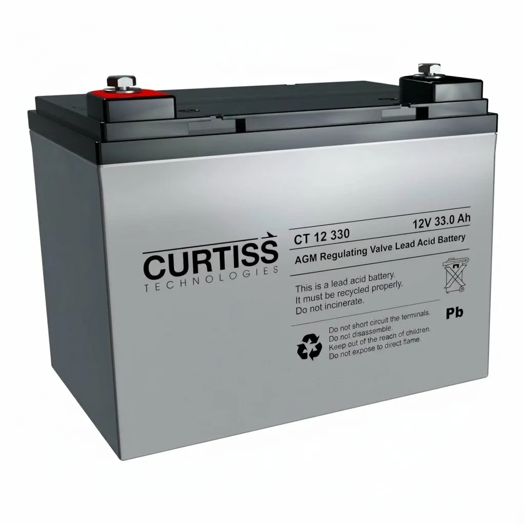 Batería de AGM 33Ah 12V Curtiss