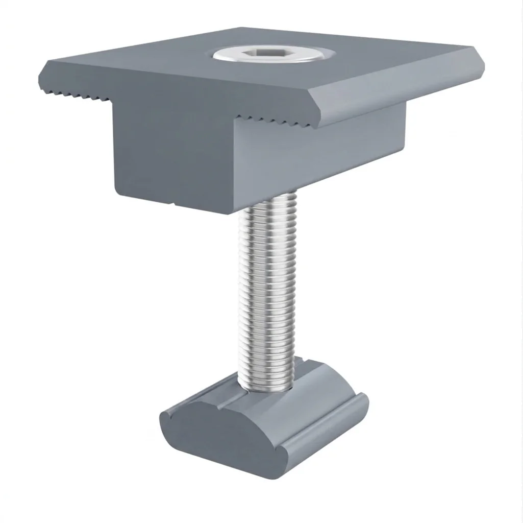 Conector MIDCLAMP en alumino 35mm UISOLAR