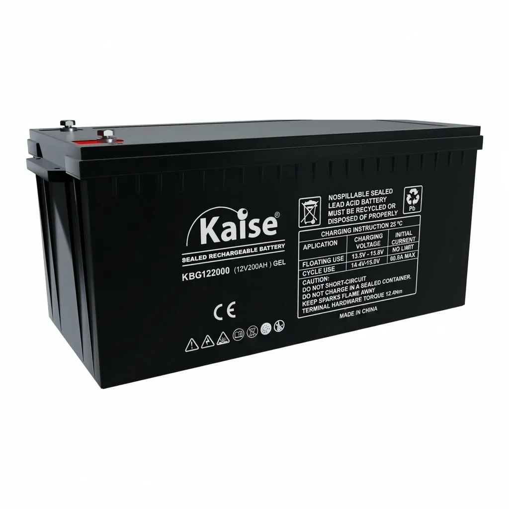Batería de GEL 200Ah 12V Kaise