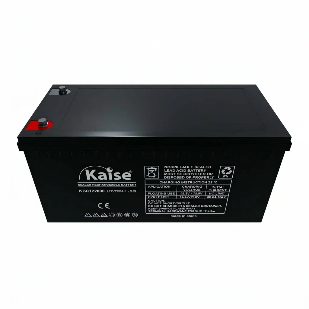 Batería de GEL 200Ah 12V Kaise