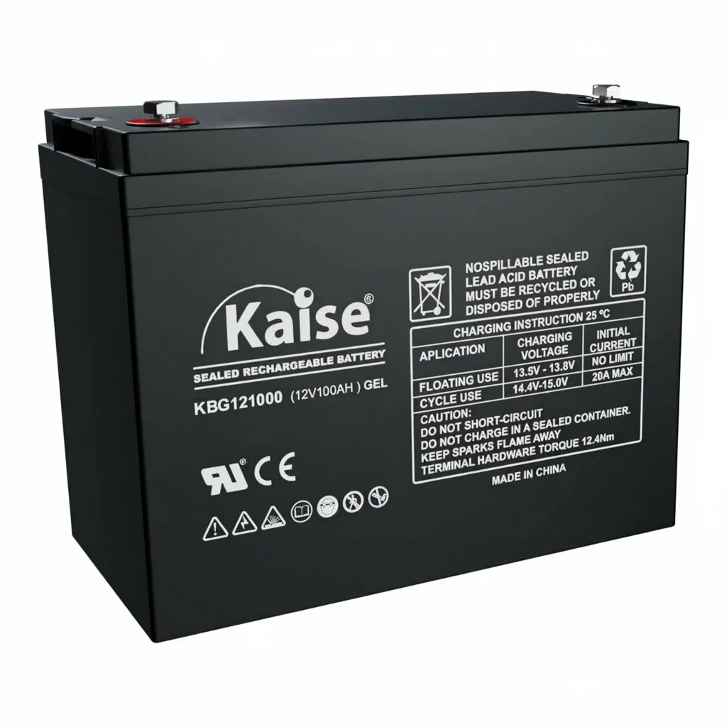 Batería de GEL 100Ah 12V Kaise