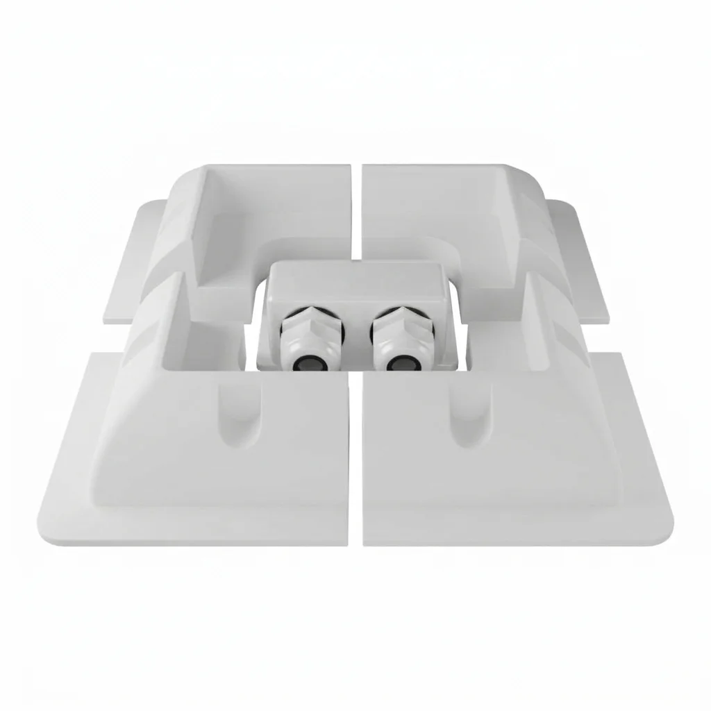 Kit de montaje en ABS para paneles solares - RV