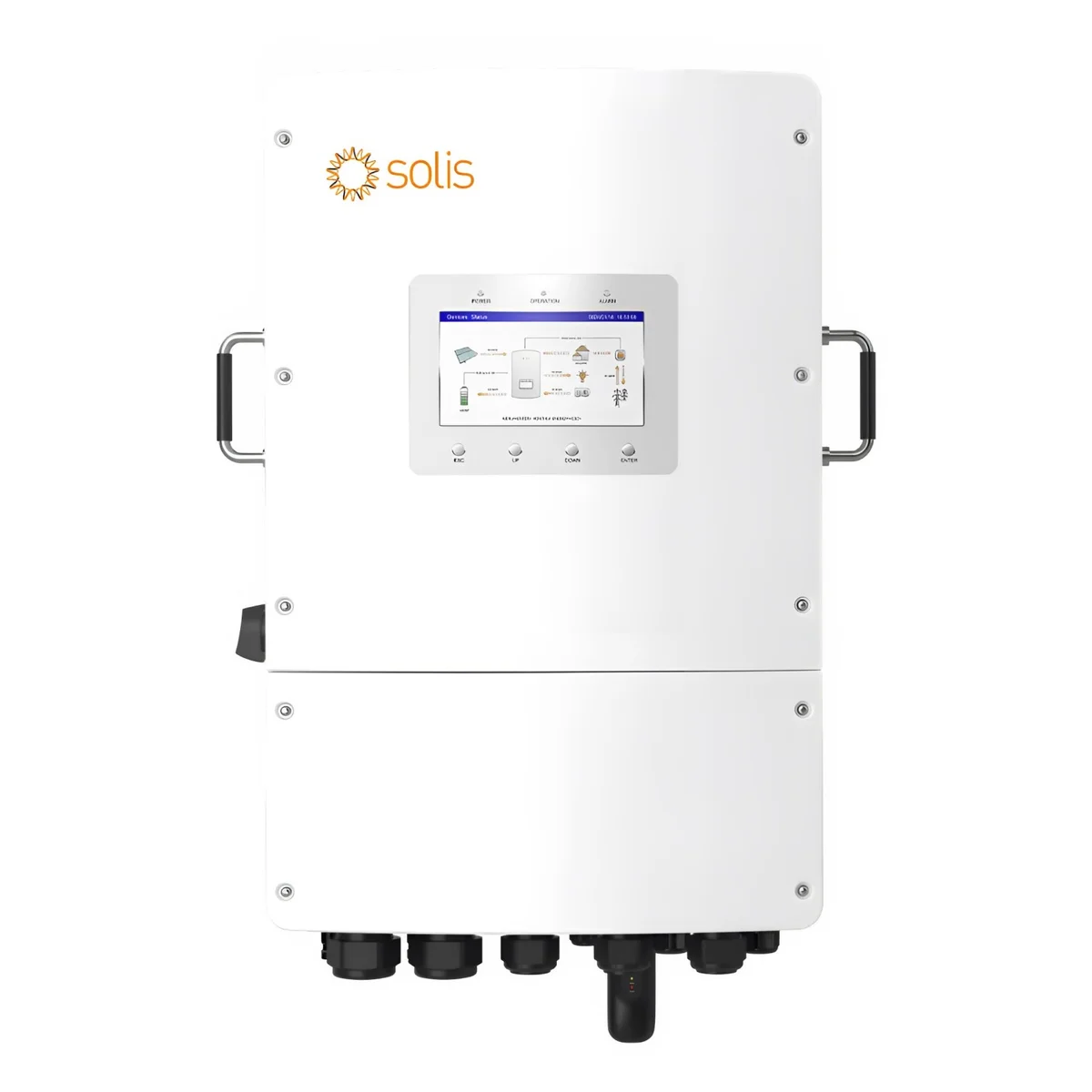 Inversor híbrido trifásico Solis 10kW S6-EH3P10K02-NV-YD-L de baja tensión