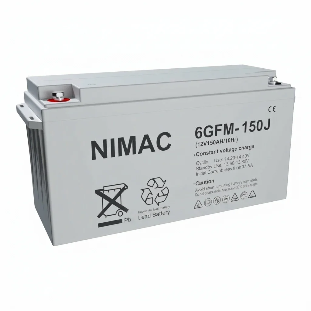 Batería de GEL 150Ah 12V NIMAC