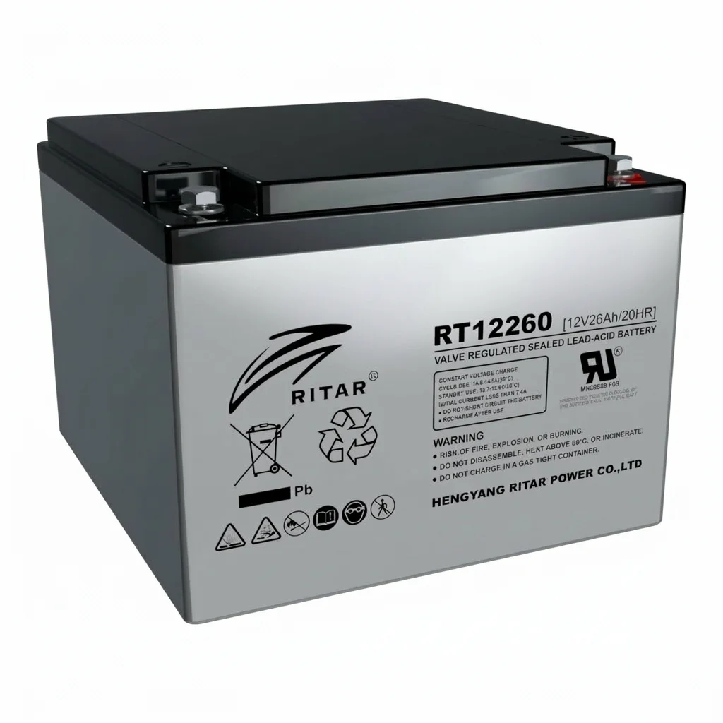 Batería AGM 26Ah 12V RITAR