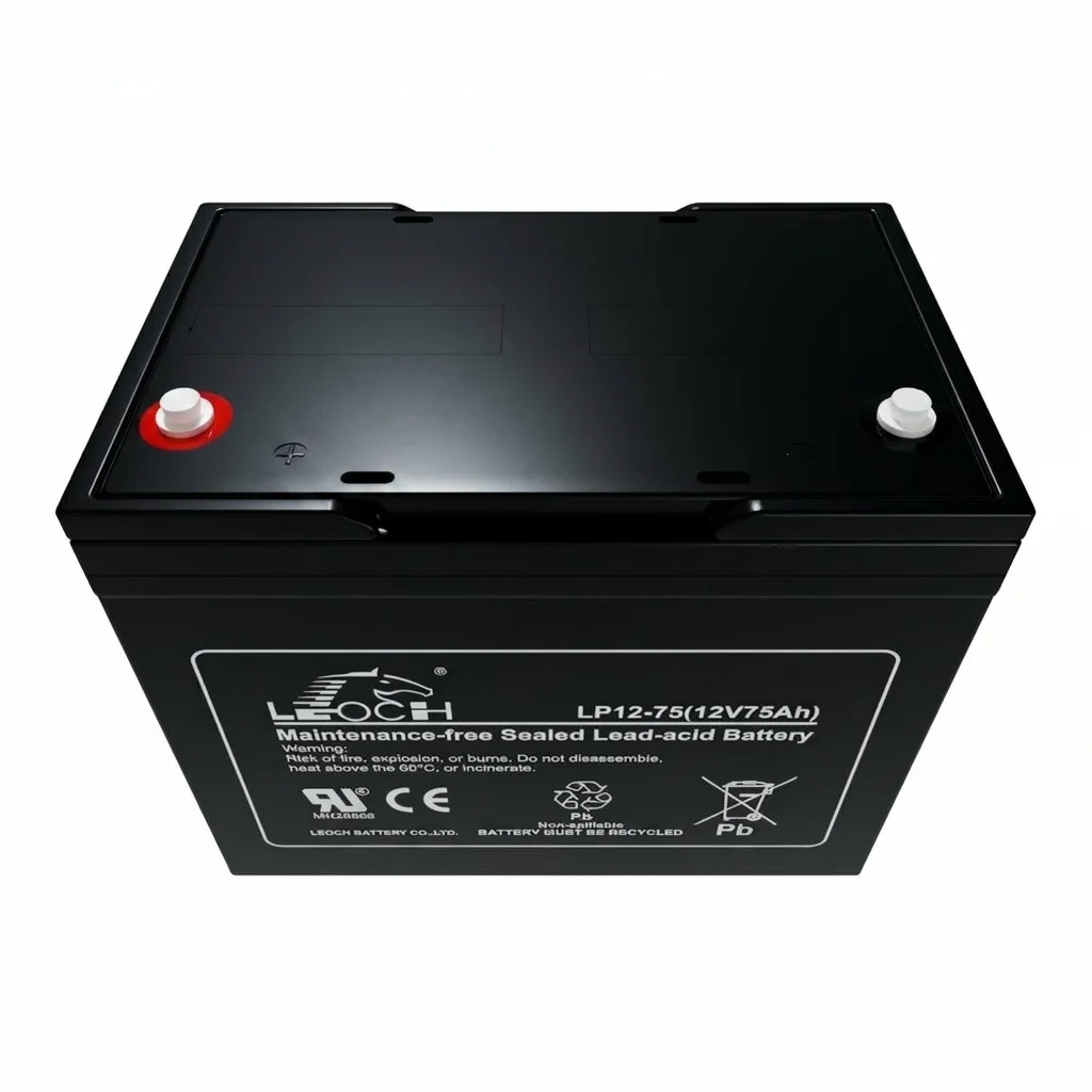 Batería AGM 75Ah 12V - LEOCH