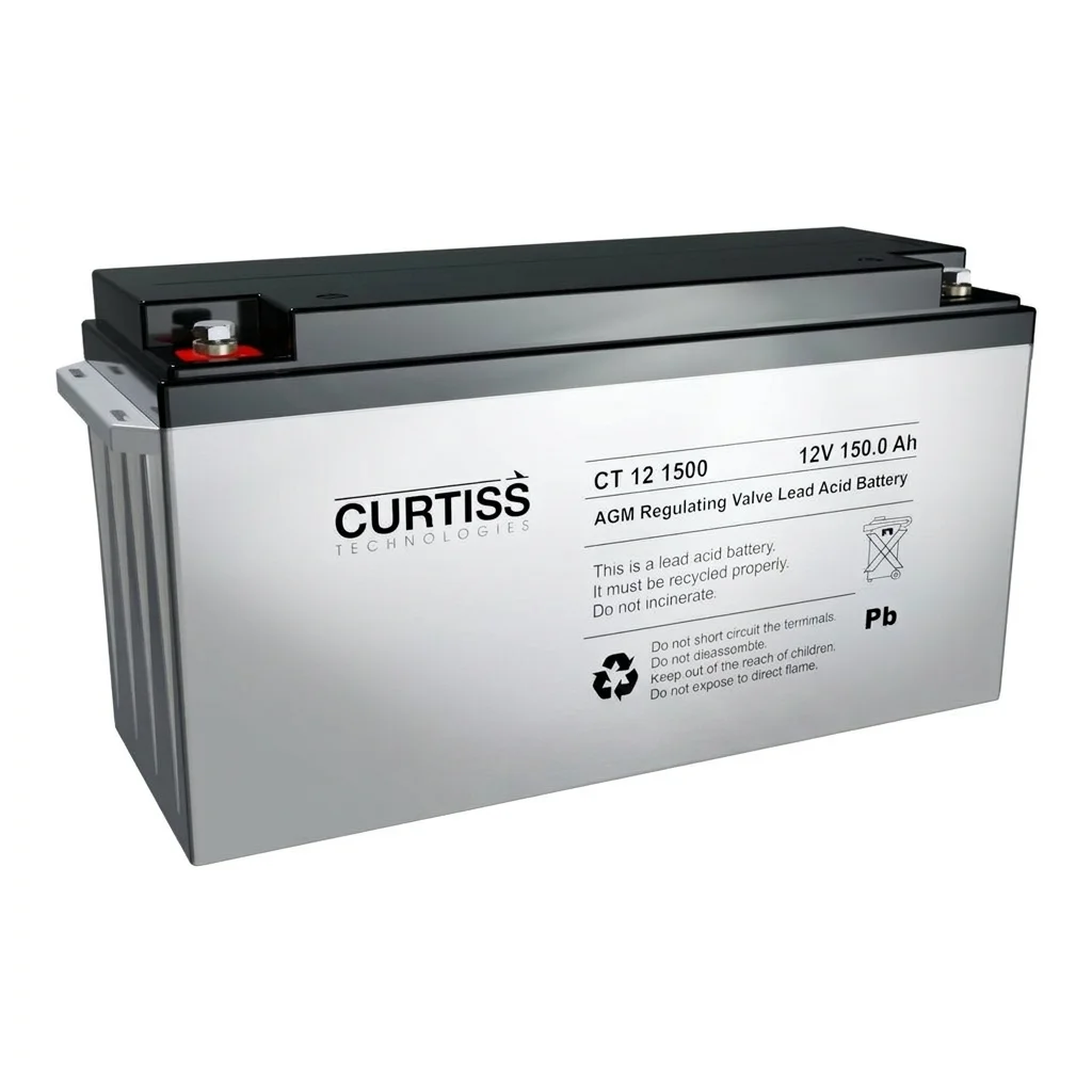 Batería de AGM 150Ah 12V Curtiss