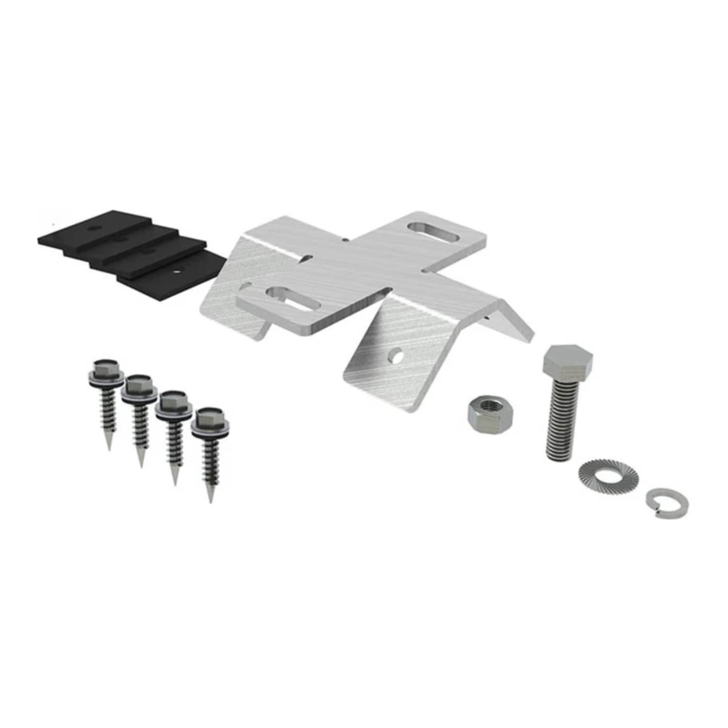 Base Trapezoidal para techo metálico