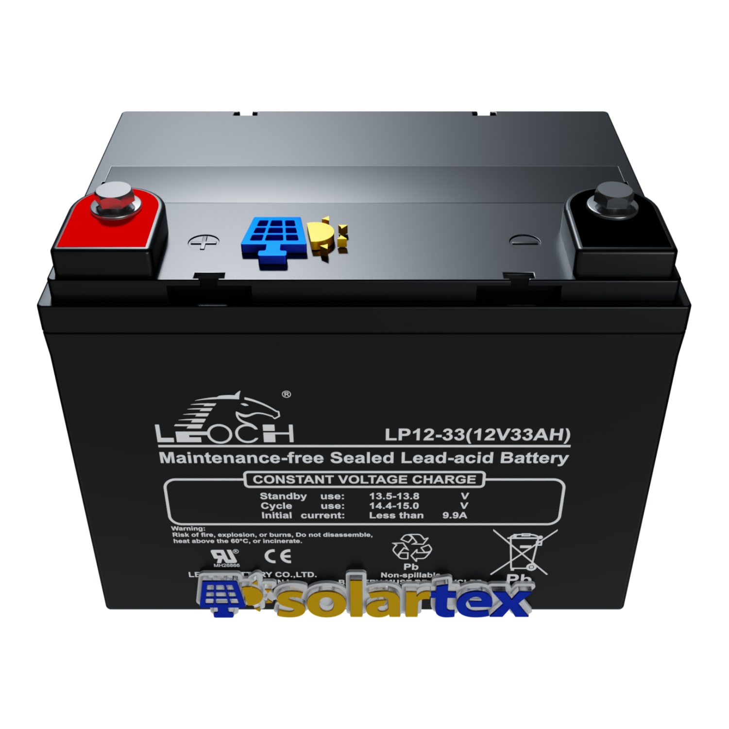 Batería AGM 33Ah 12V - LEOCH