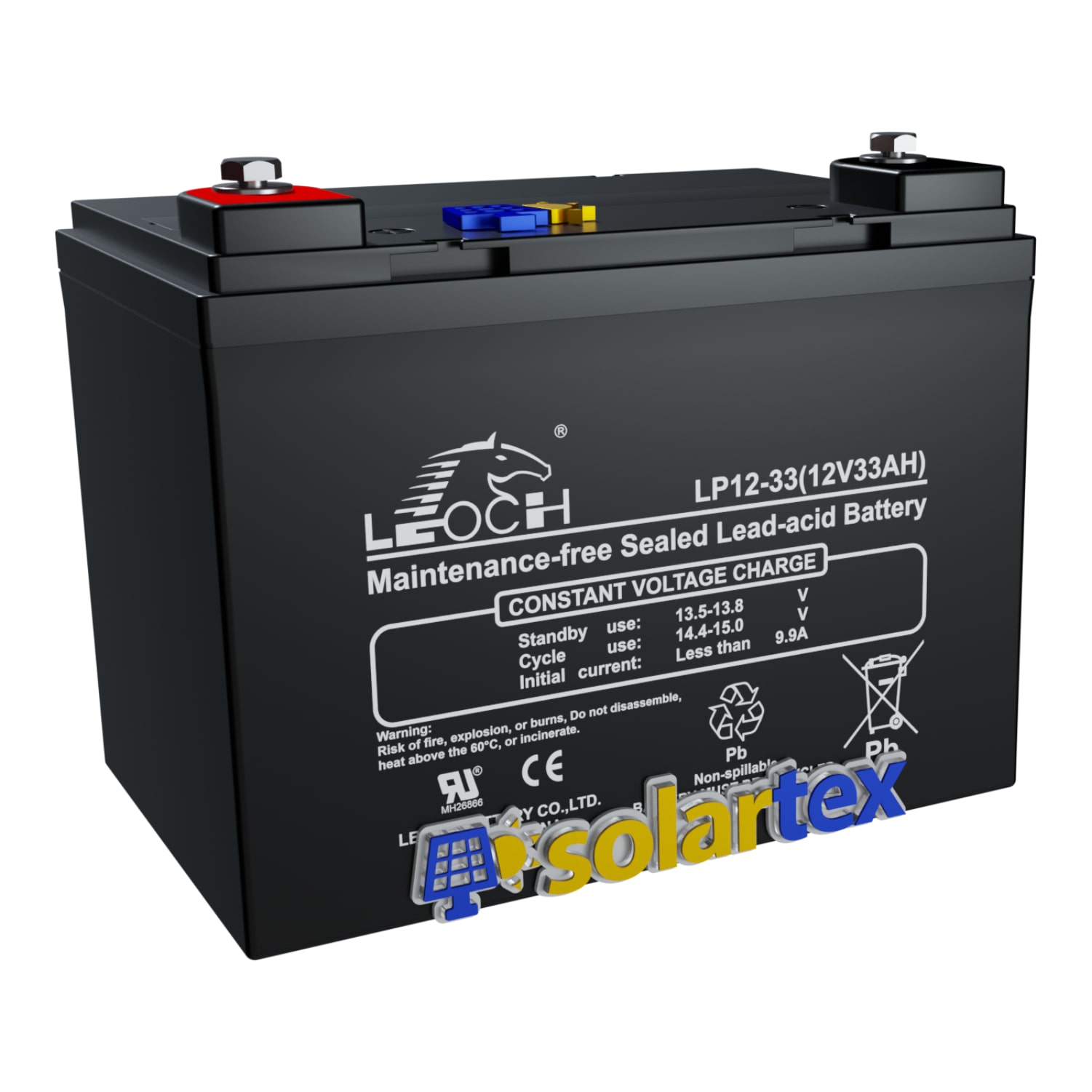 Batería AGM 33Ah 12V - LEOCH