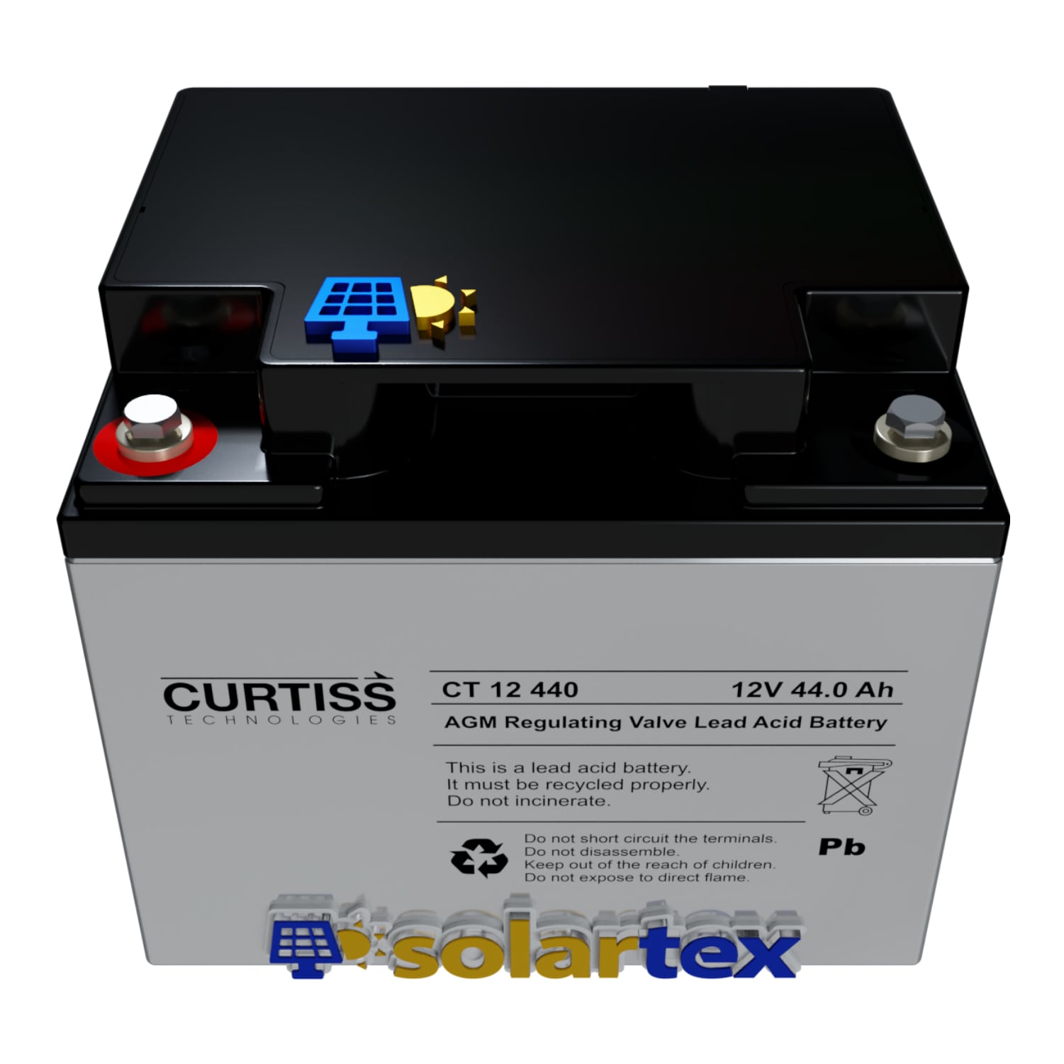 Batería de AGM 44Ah 12V Curtiss