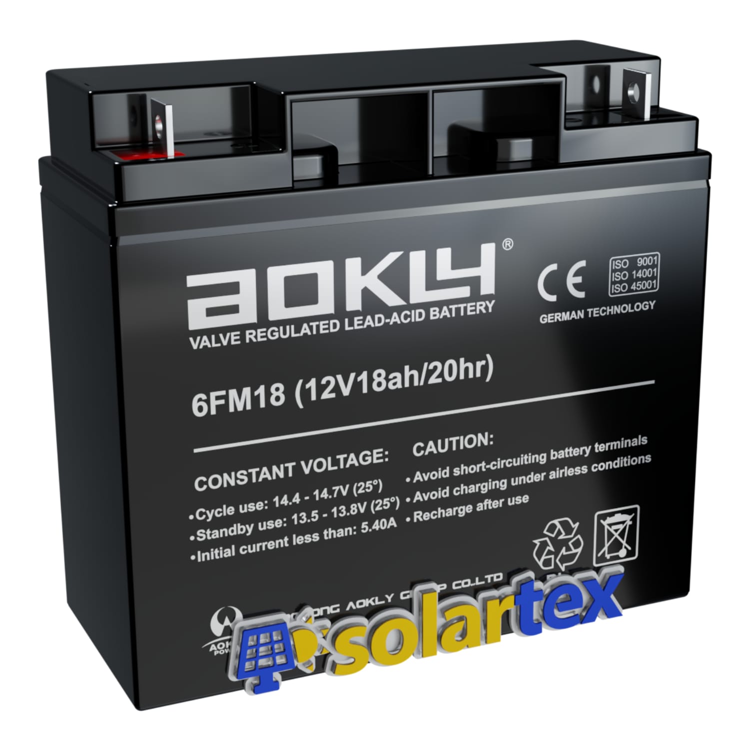 bateria aokly 18ah