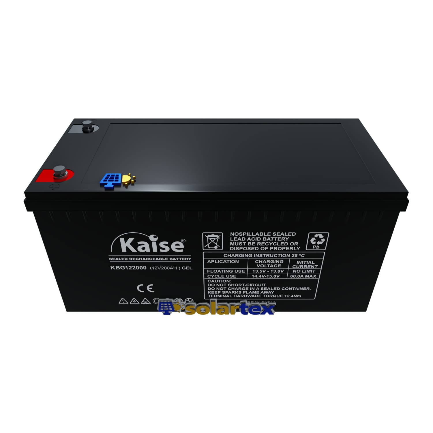 Batería de GEL 200Ah 12V Kaise