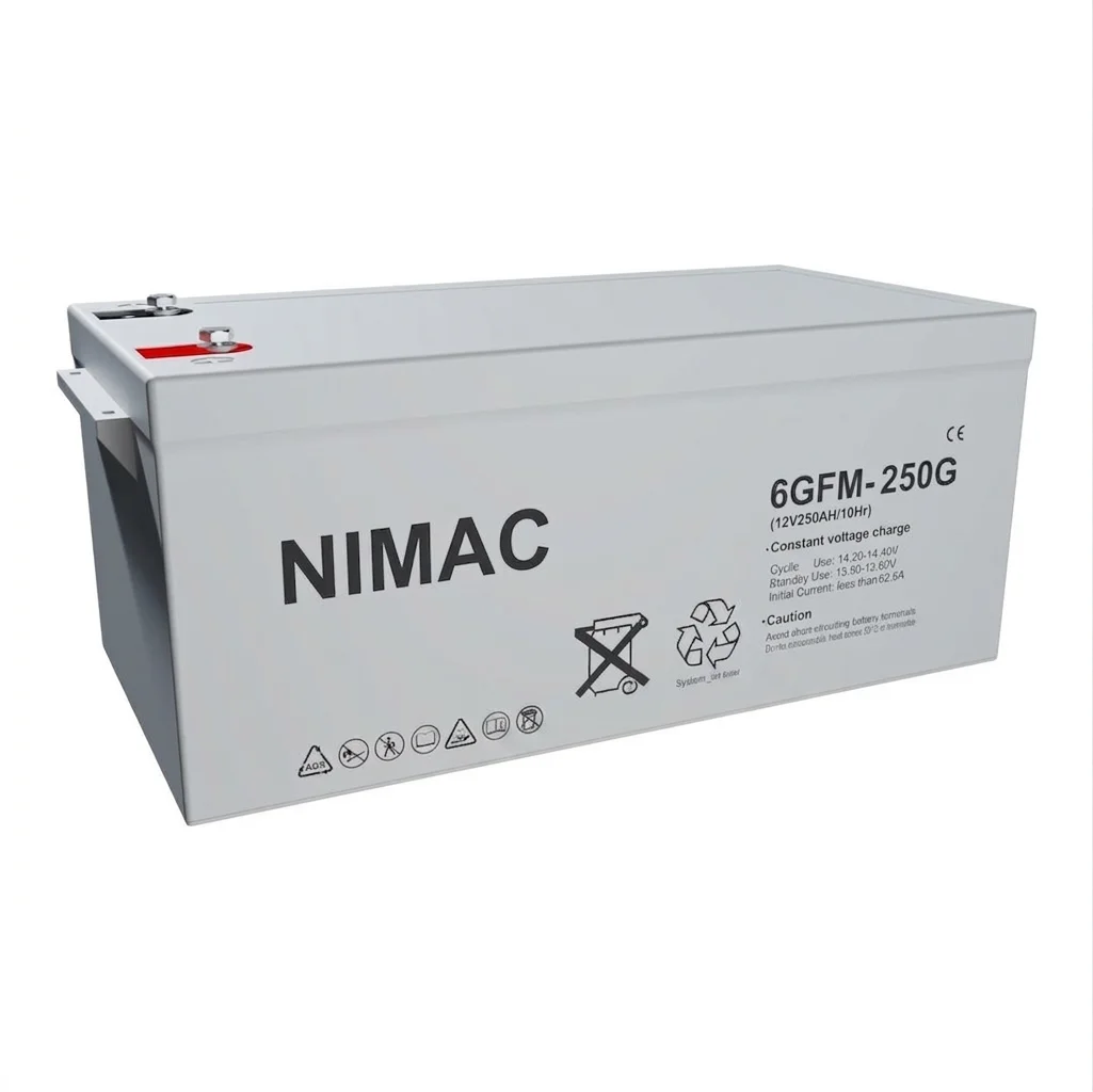 Batería de GEL 250Ah 12V serie g NIMAC