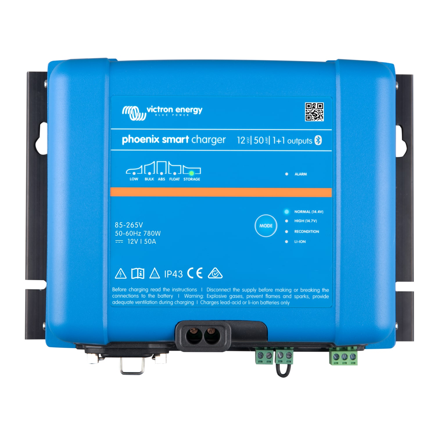 Cargador Smart-IP43 12V 50A 120-240V (1+1)