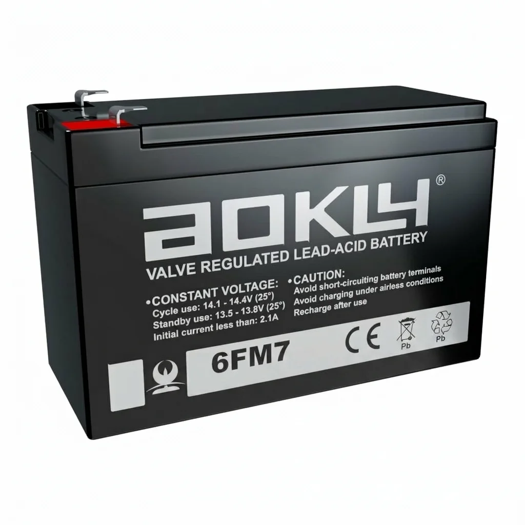 Batería AGM 7Ah 12V Aokly