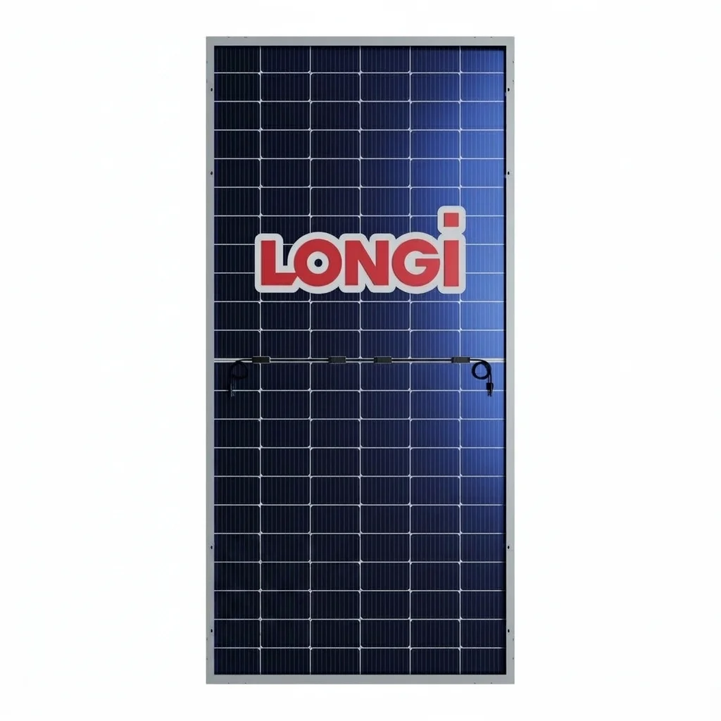 Panel Solar 610W bifacial monocristalino LONGi