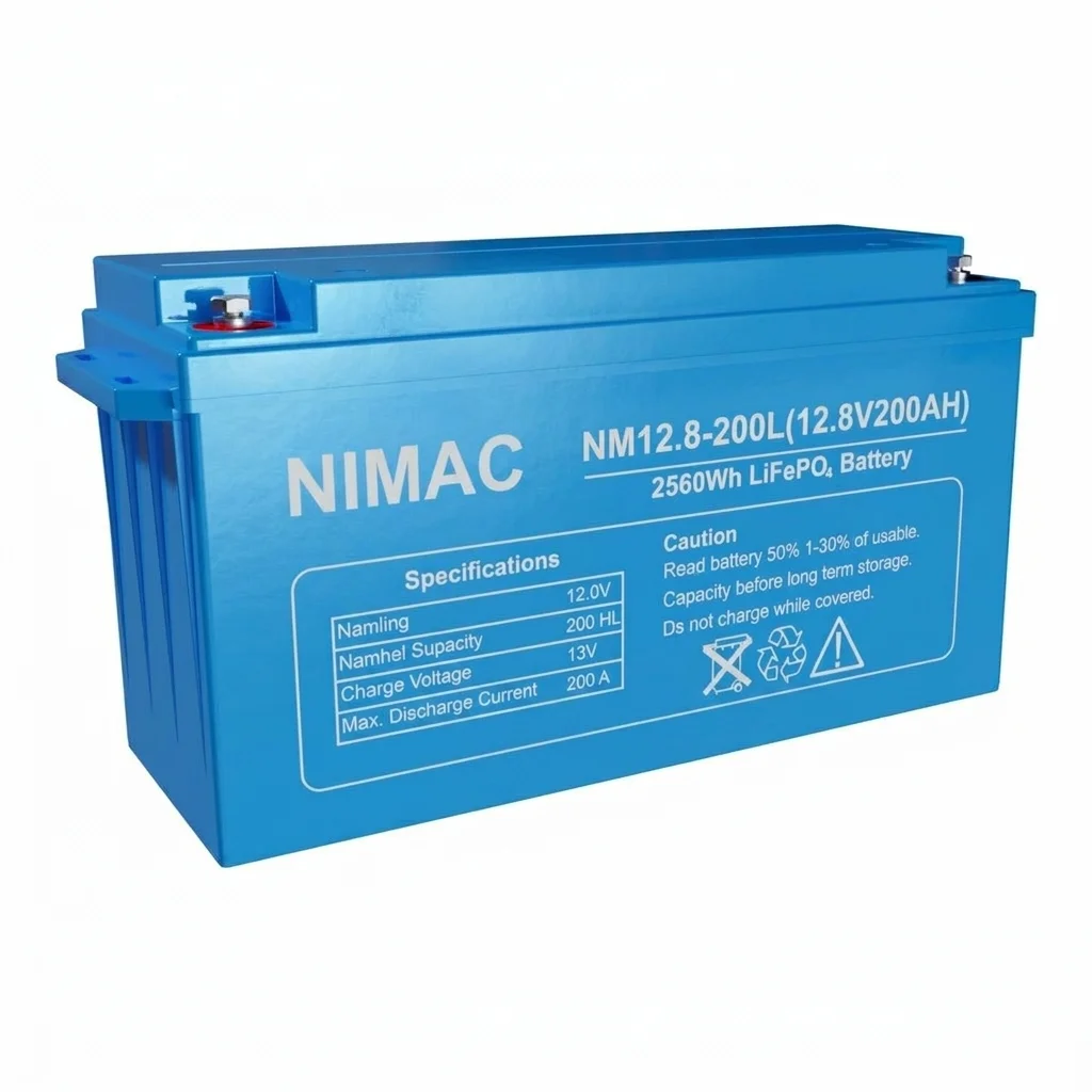 Batería de litio 200Ah 12.8V NIMAC
